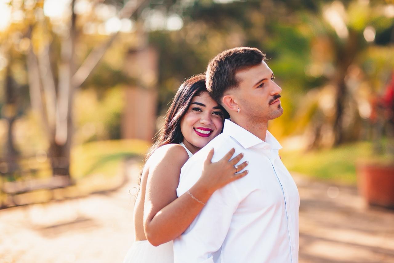 Stefany e Guilherme juntos